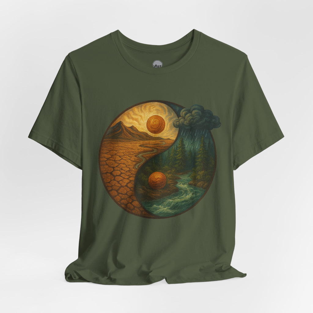 drought and drift, yin and yang Graphic Tee