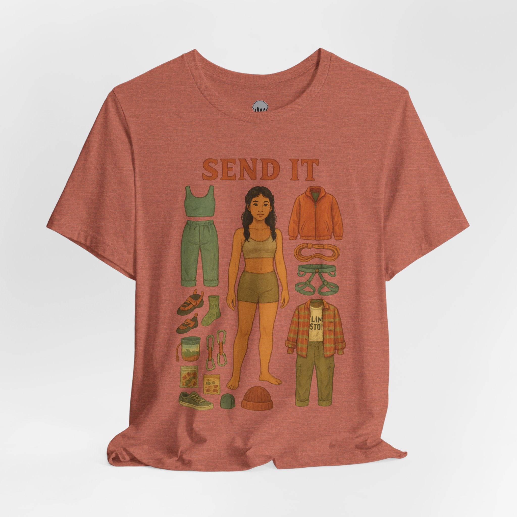 climber girl paperdoll Graphic Tee