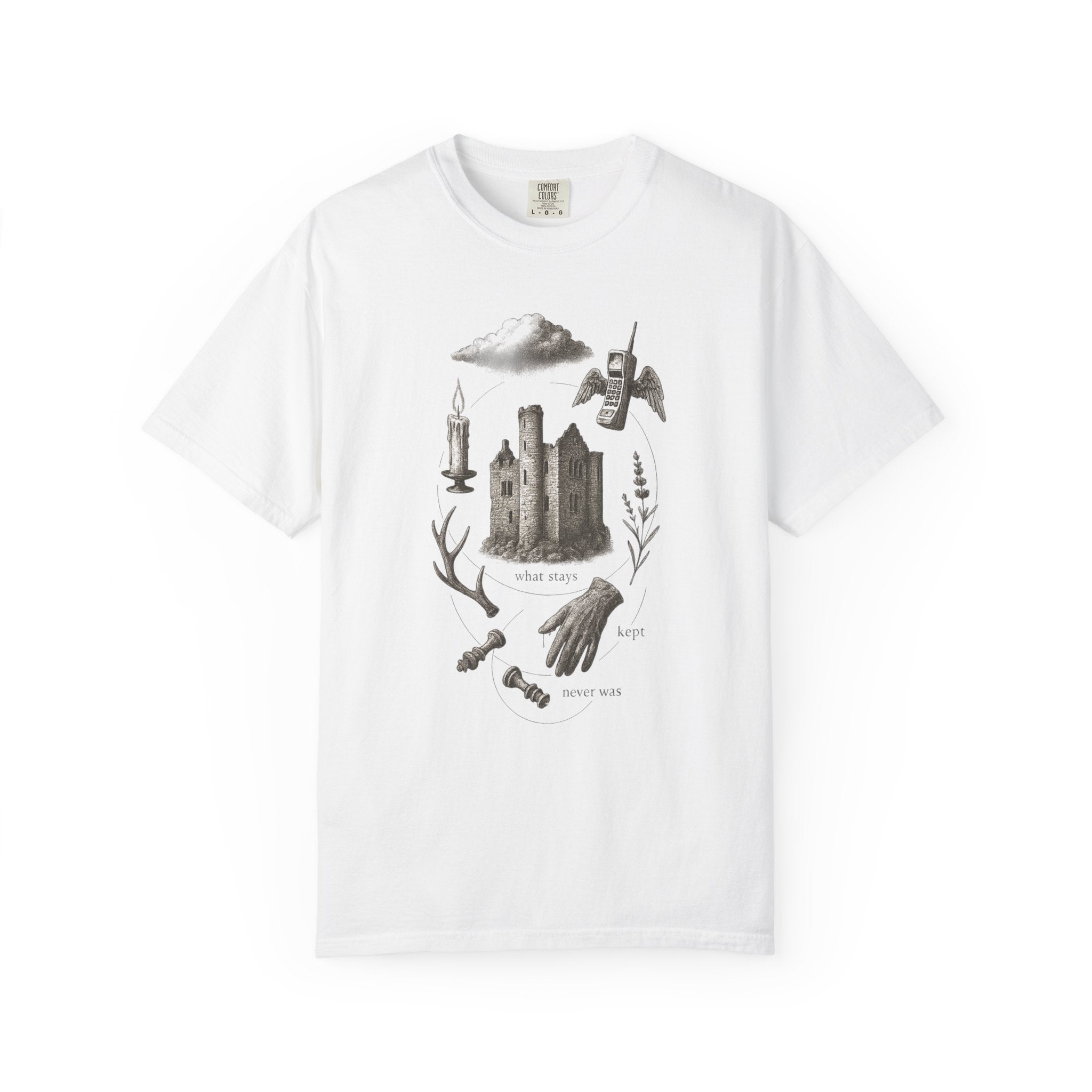 castle never was Relaxed Graphic Tee