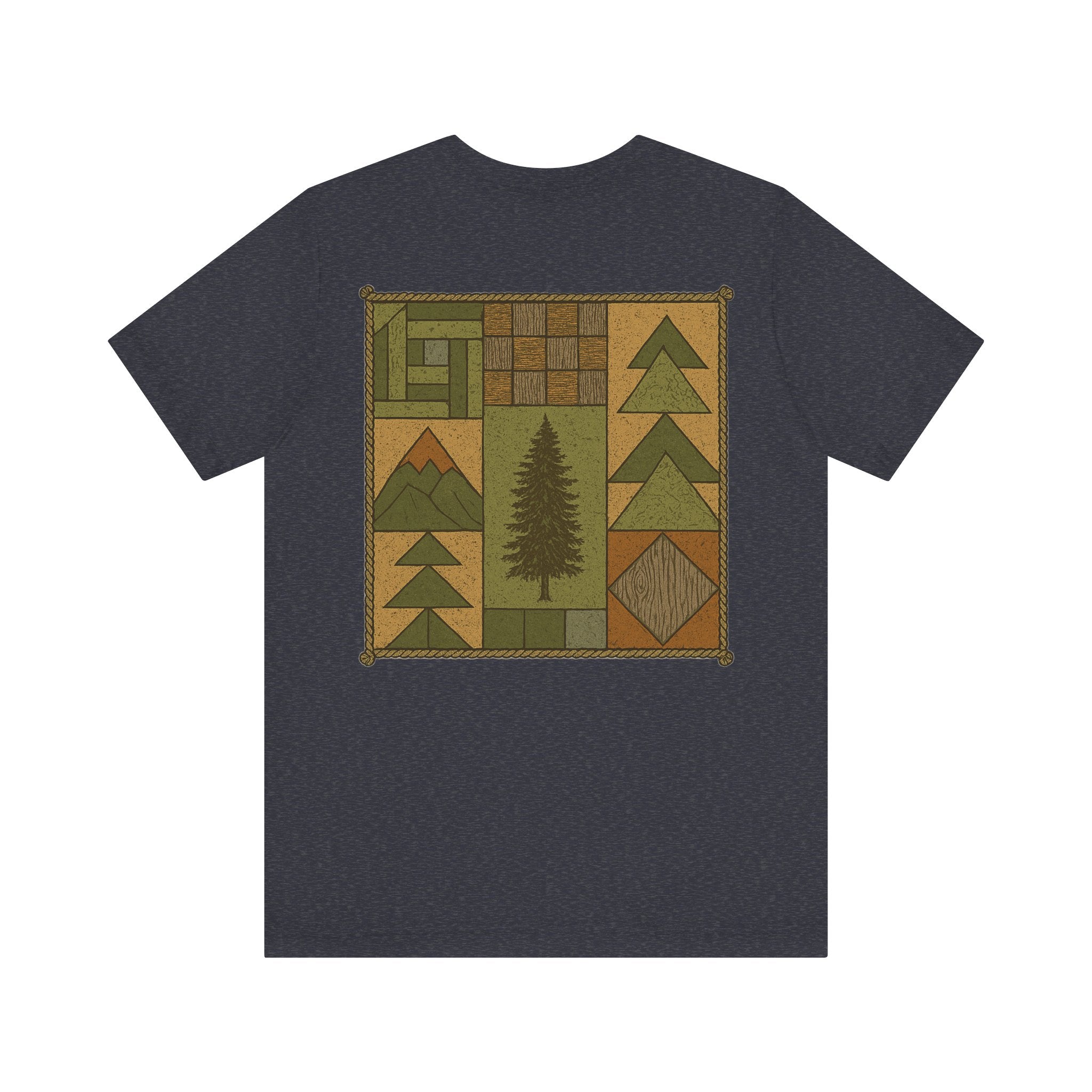 happy camper patchwork quilt Graphic Tee