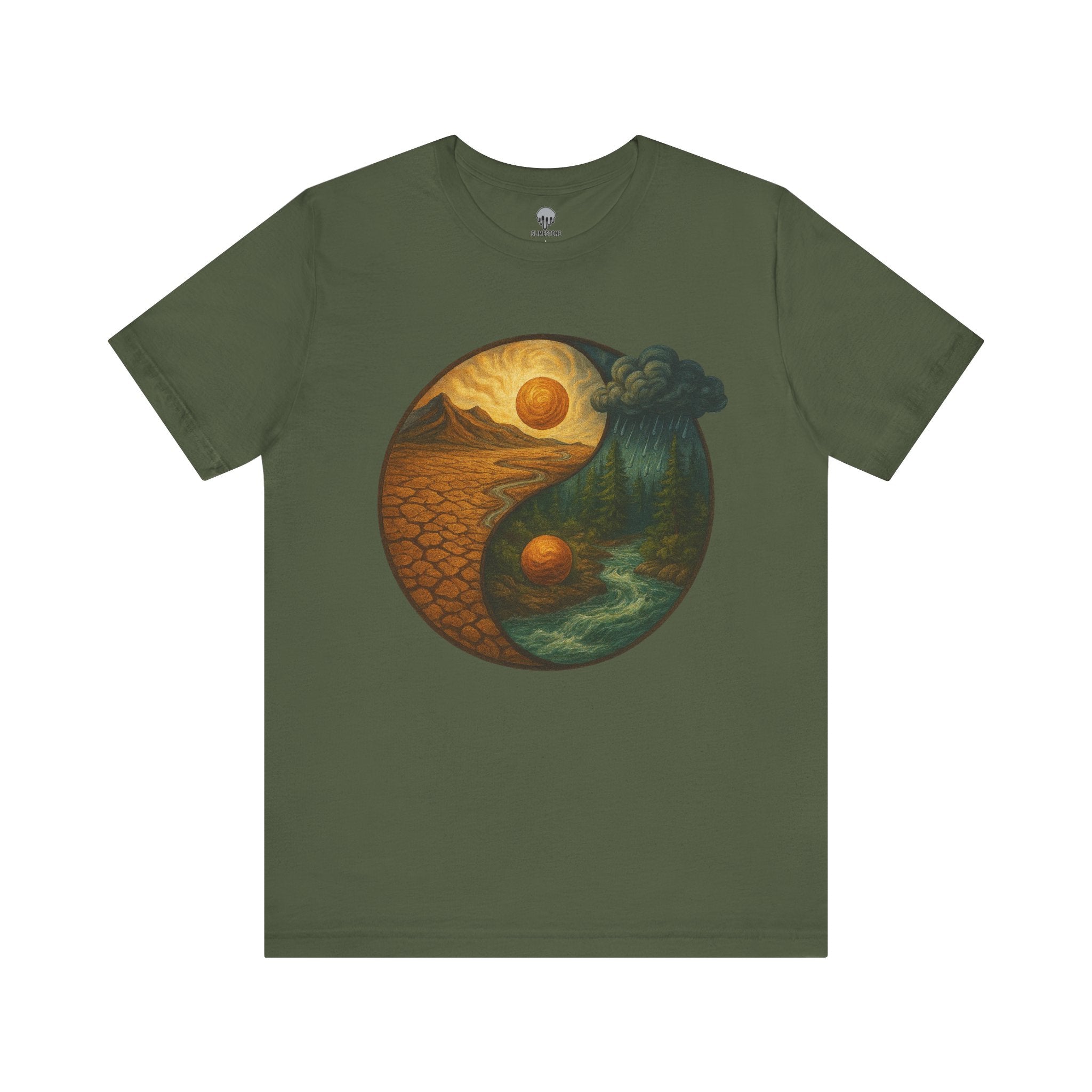 drought and drift, yin and yang Graphic Tee