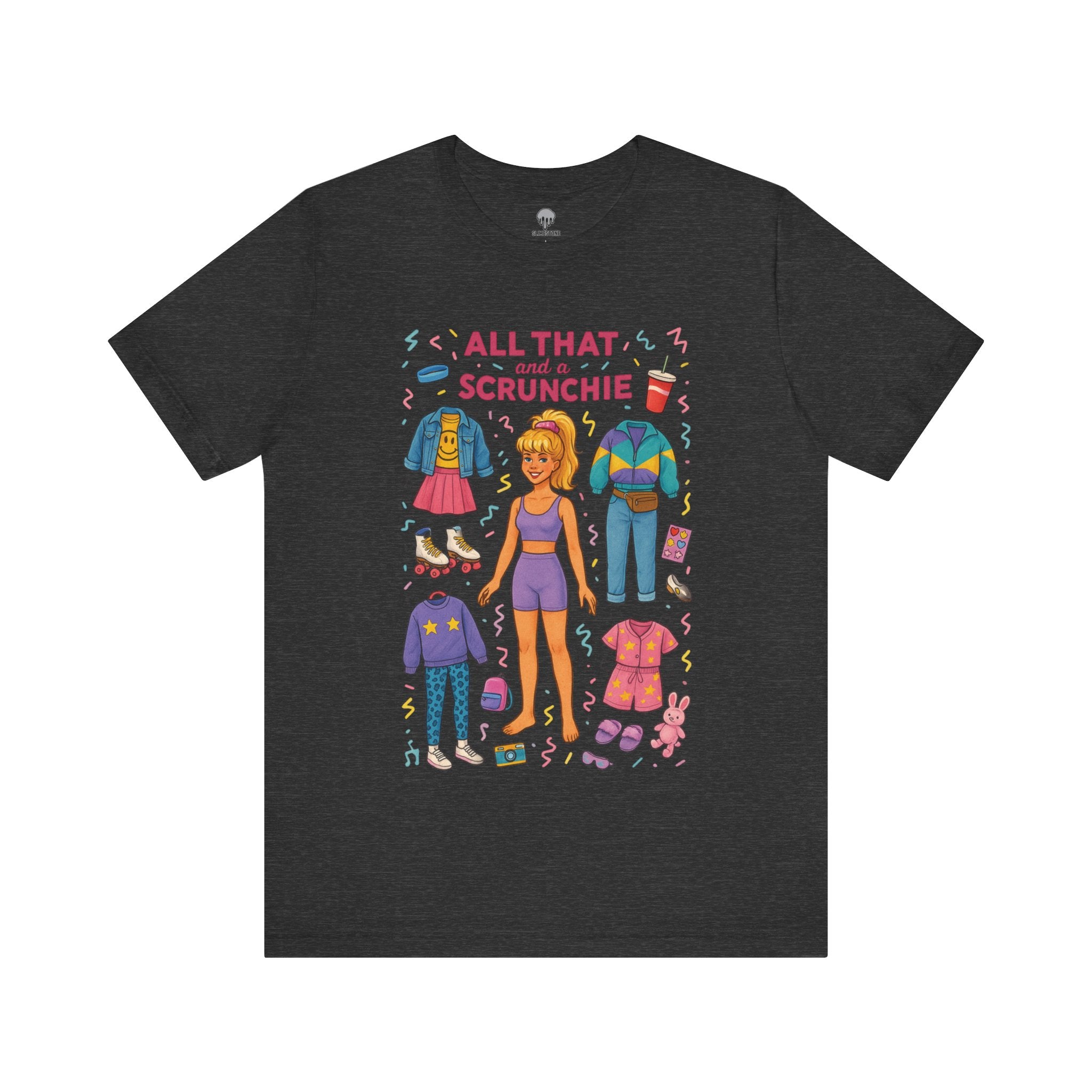 1980s scrunchie girl paperdoll Graphic Tee