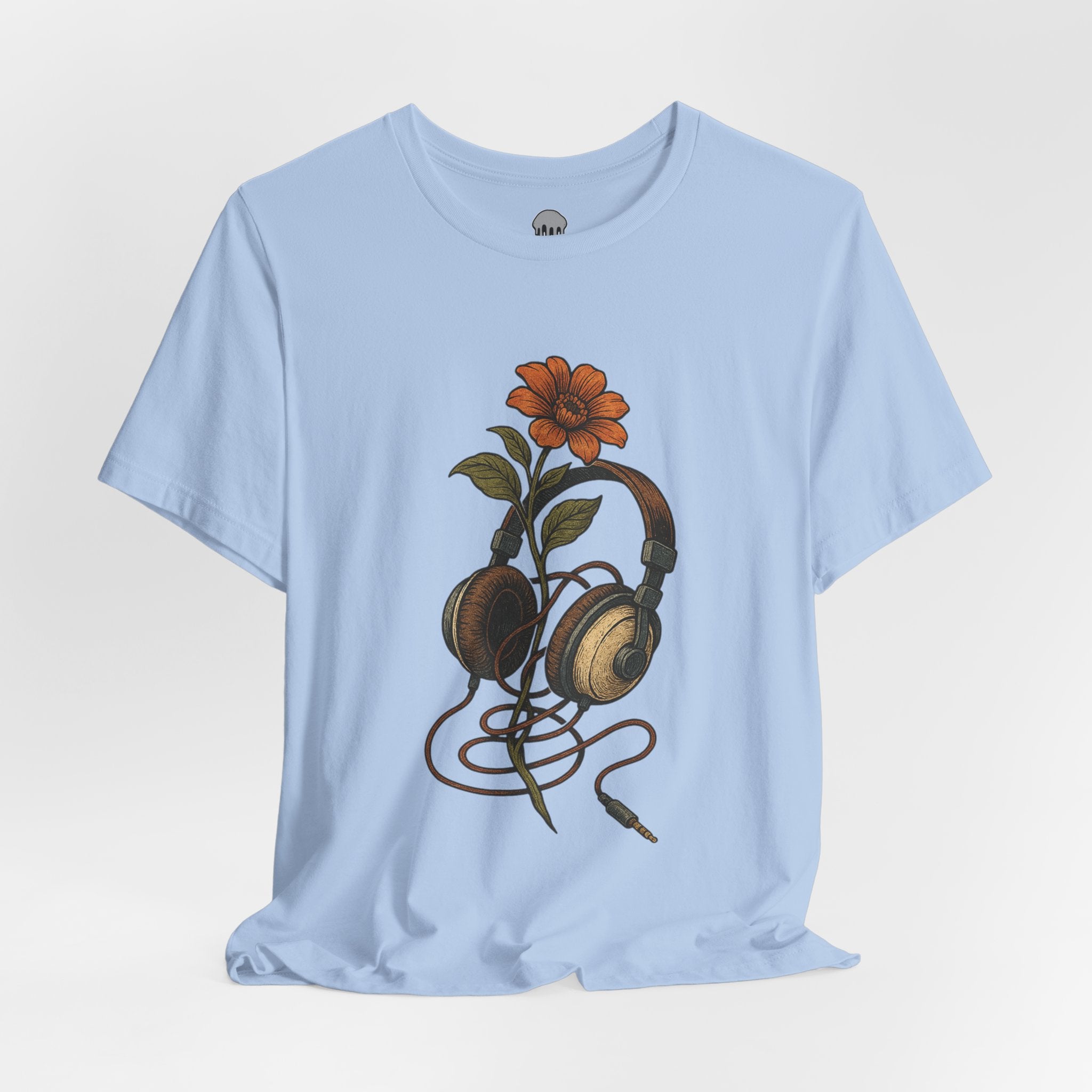 headphone flora Graphic Tee
