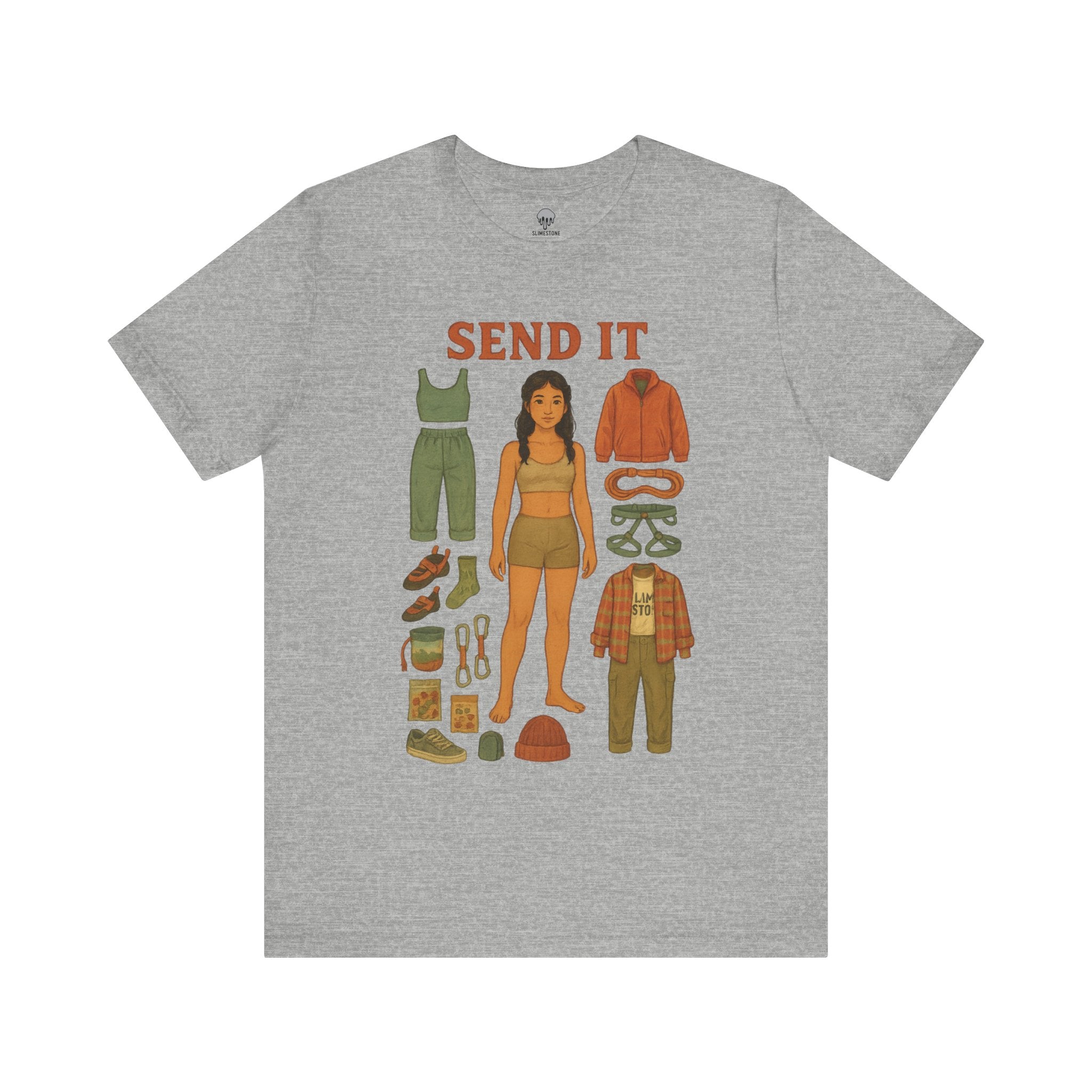 climber girl paperdoll Graphic Tee