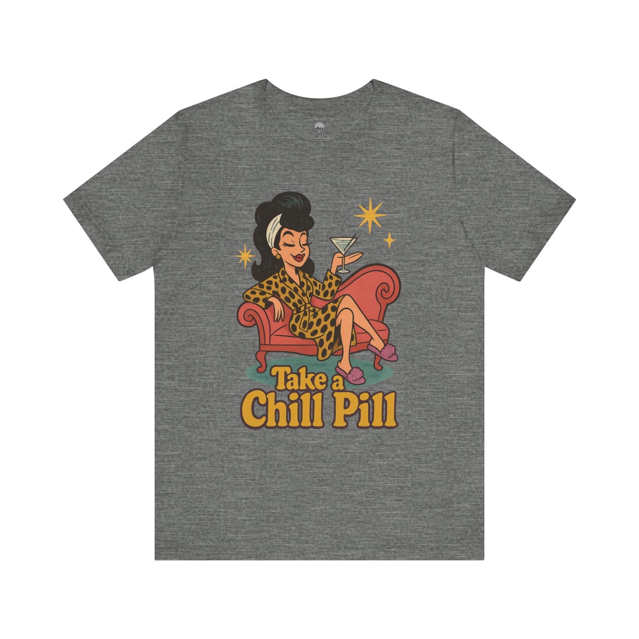 90s cartoon - take a chill pill Graphic Tee