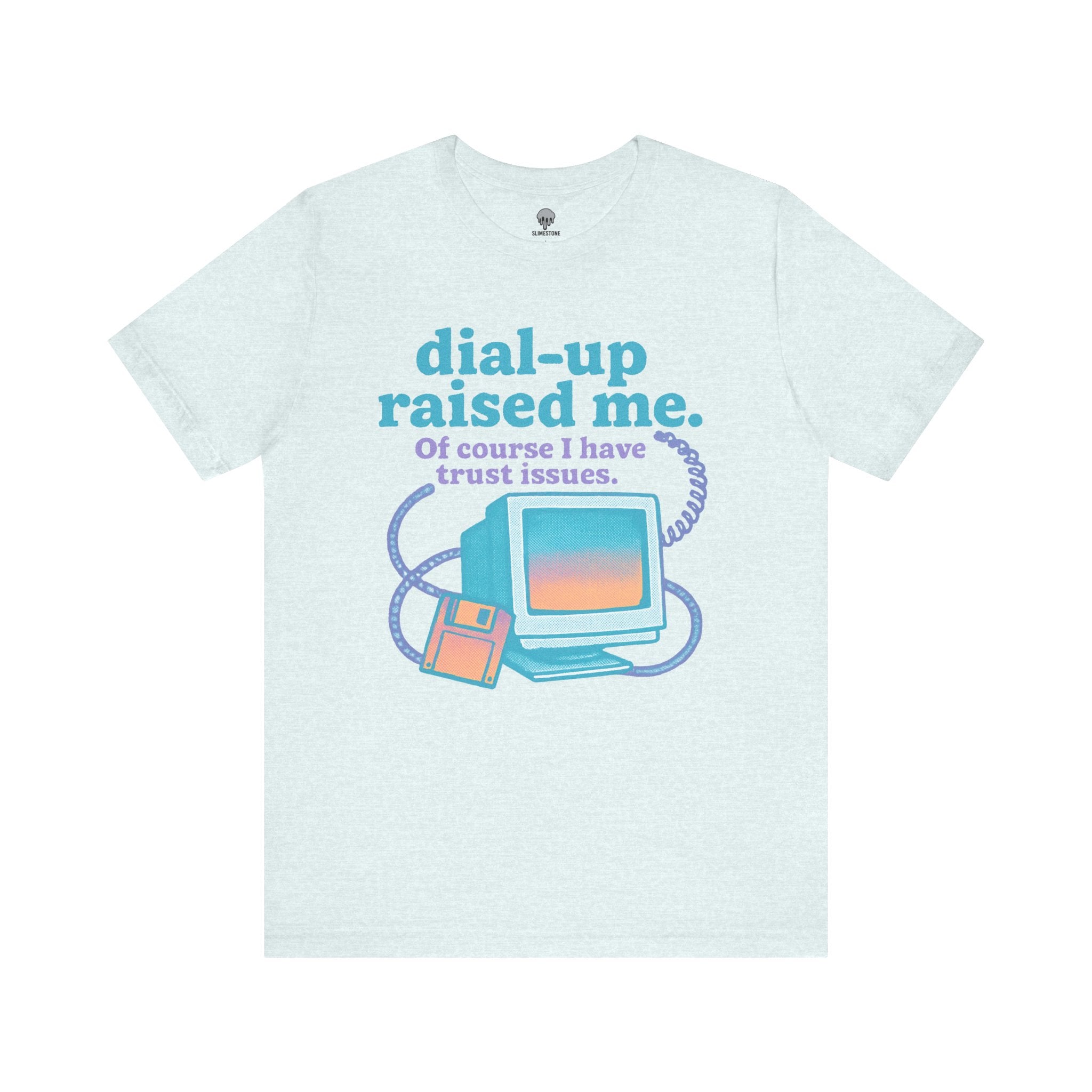 dial-up raised me Graphic Tee