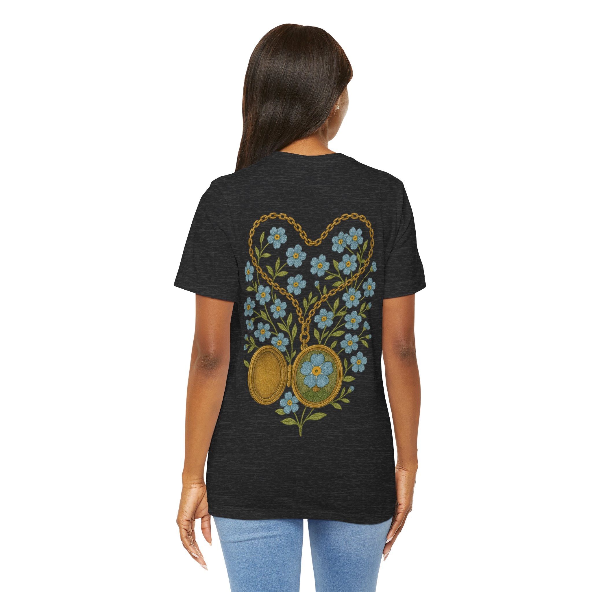 forget-me-not flower locket Graphic Tee