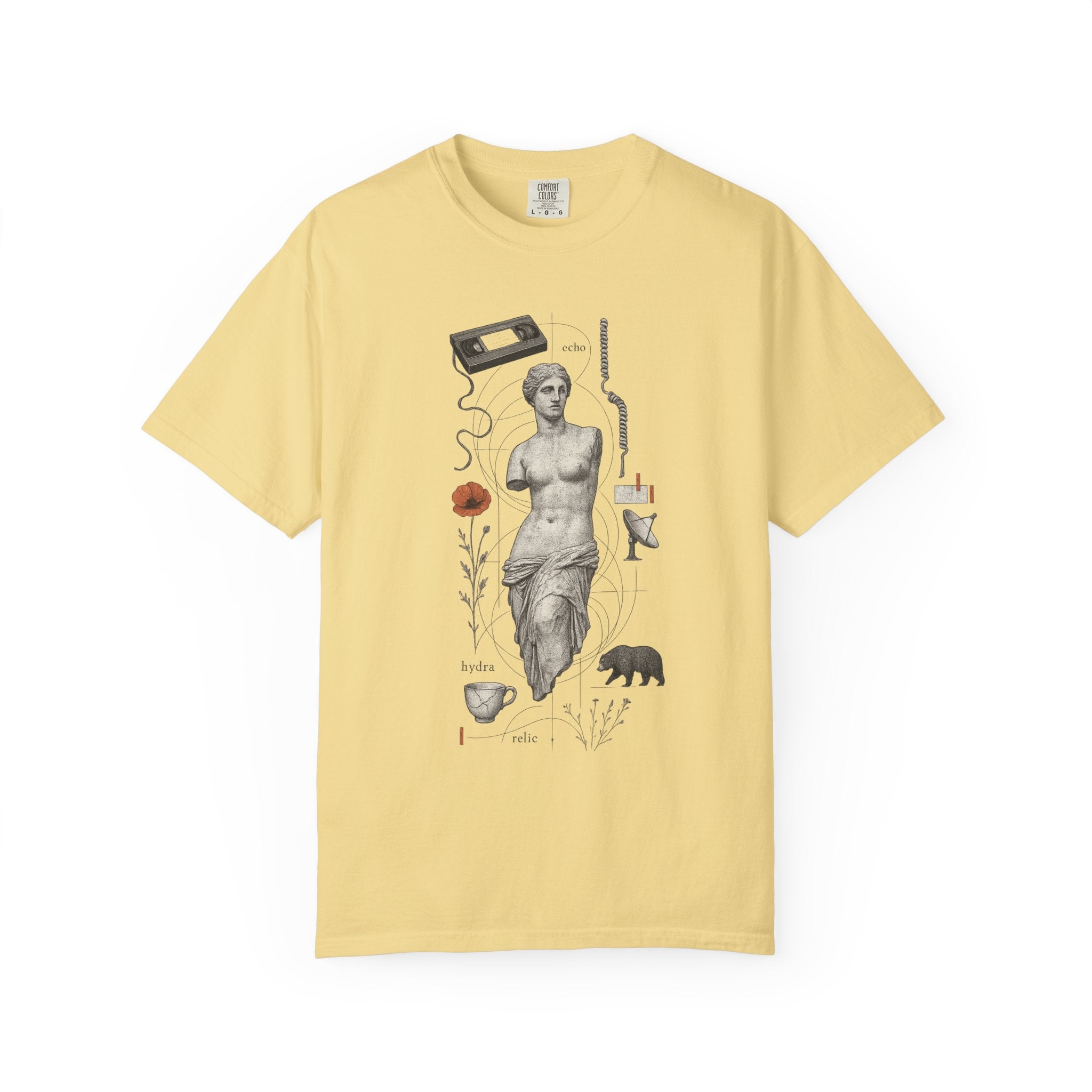 aphrodite static Relaxed Graphic Tee