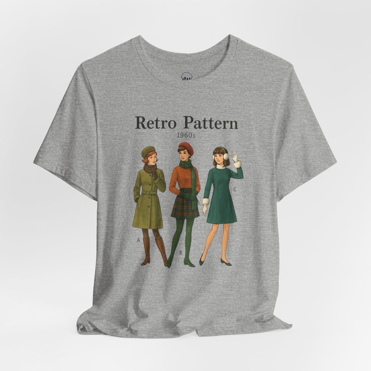 1960s sewing pattern Graphic Tee