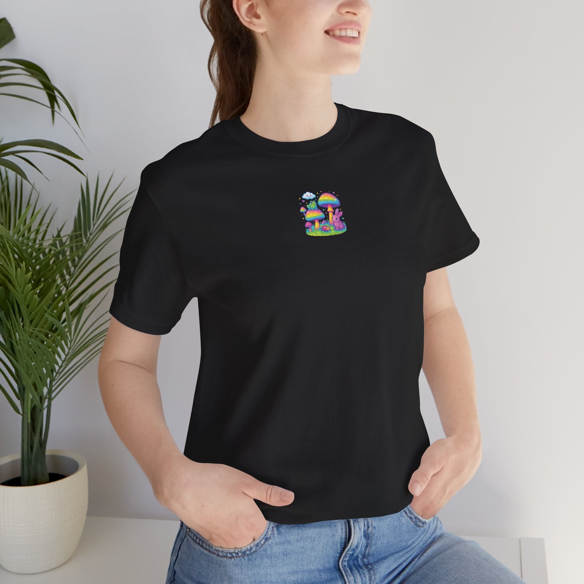 mushroom meadow Graphic Tee