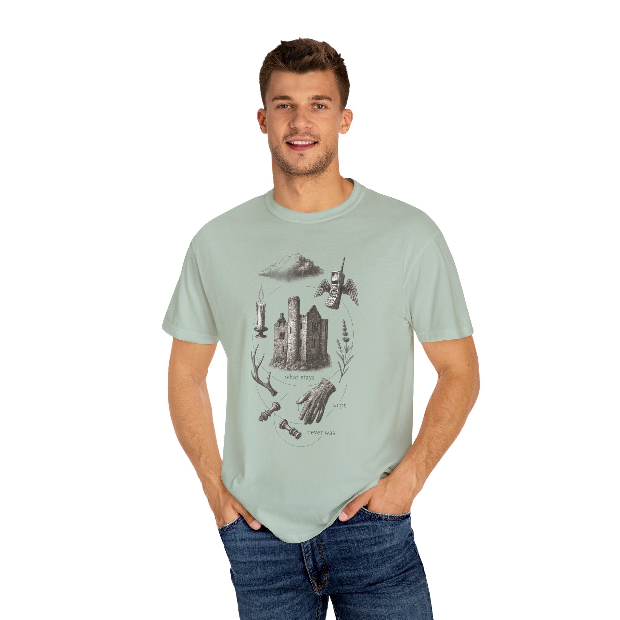 castle never was Relaxed Graphic Tee