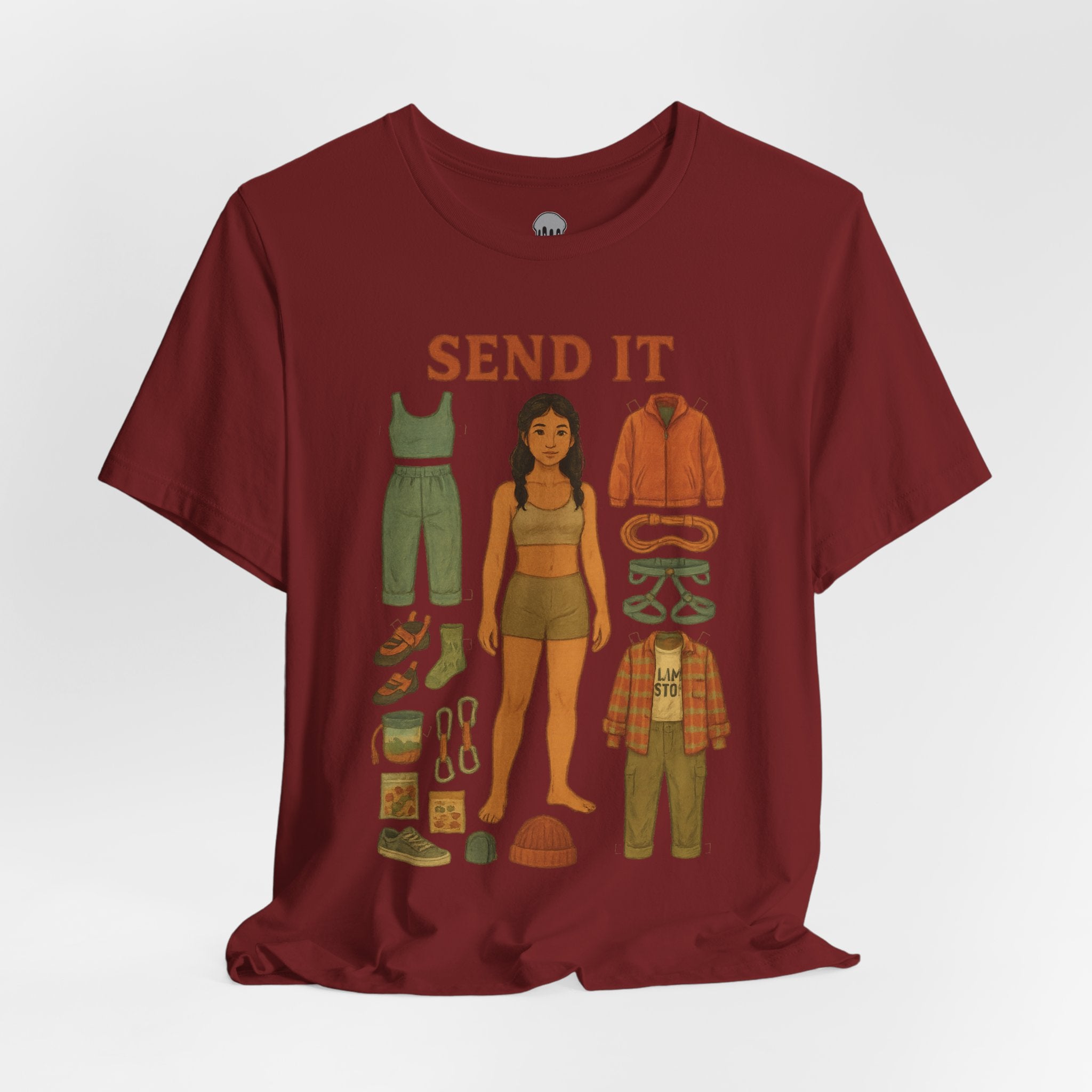 climber girl paperdoll Graphic Tee