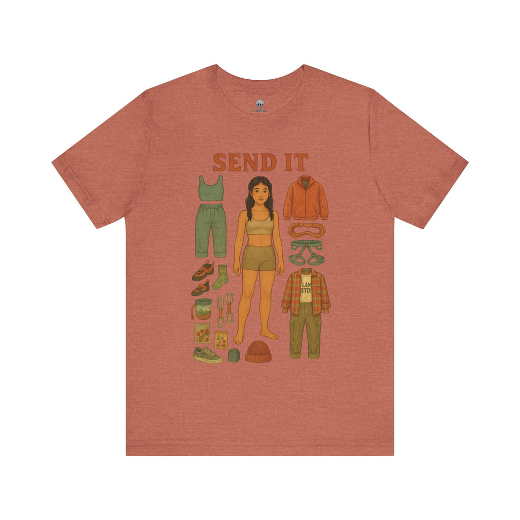 climber girl paperdoll Graphic Tee