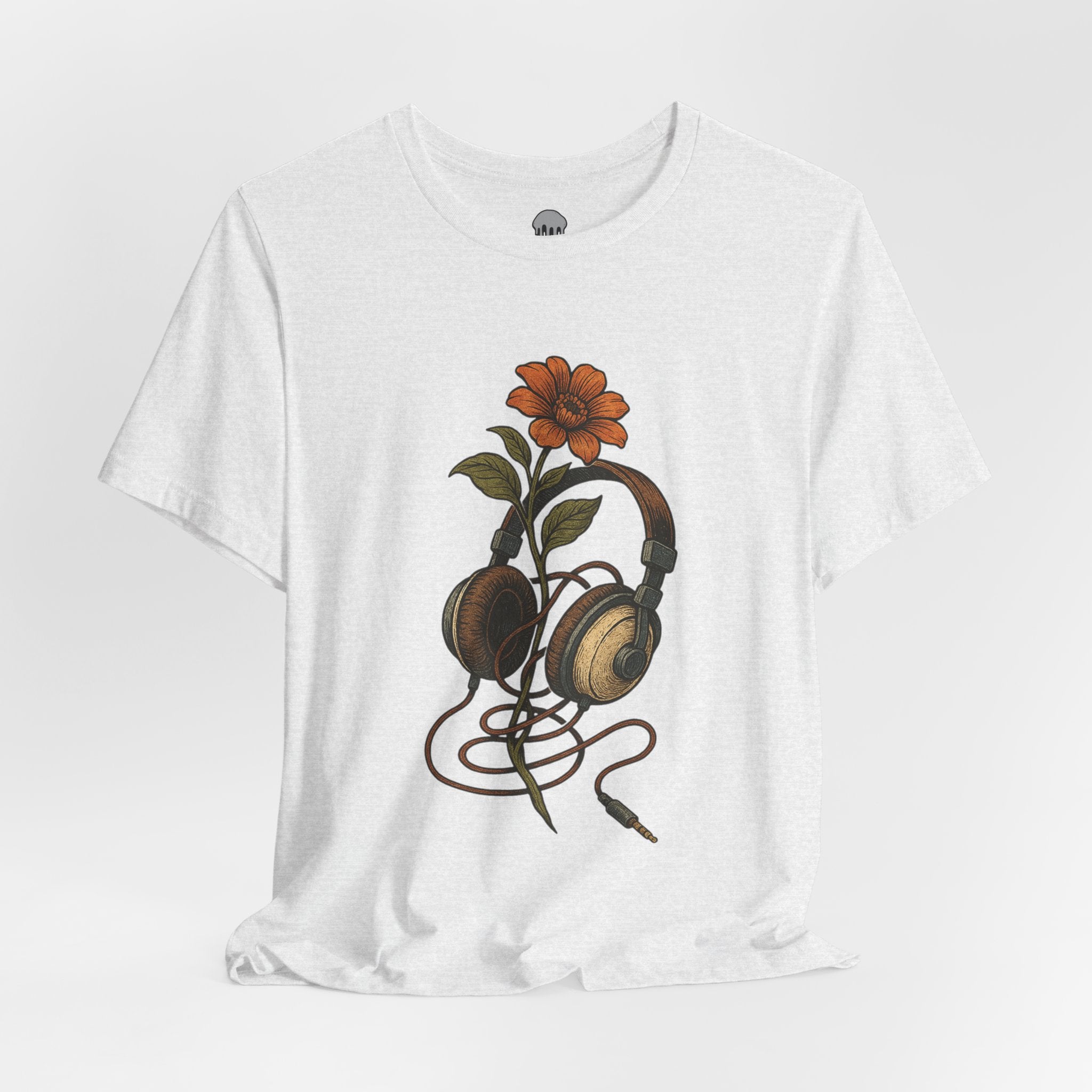 headphone flora Graphic Tee
