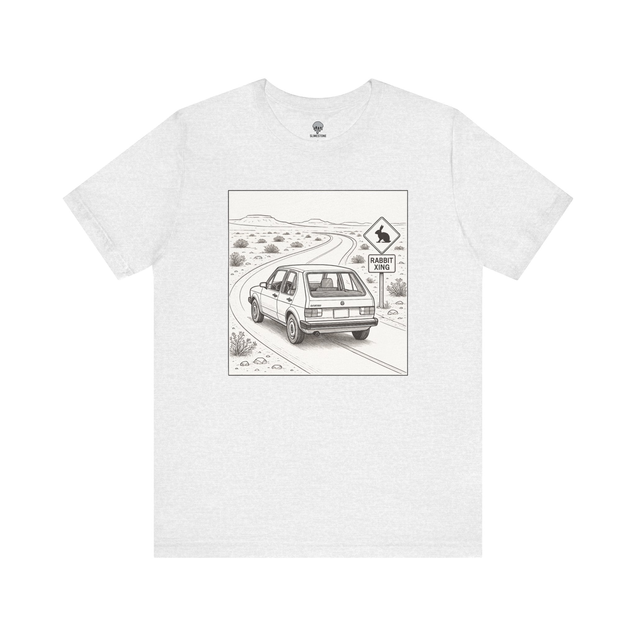 rabbit crossing Graphic Tee