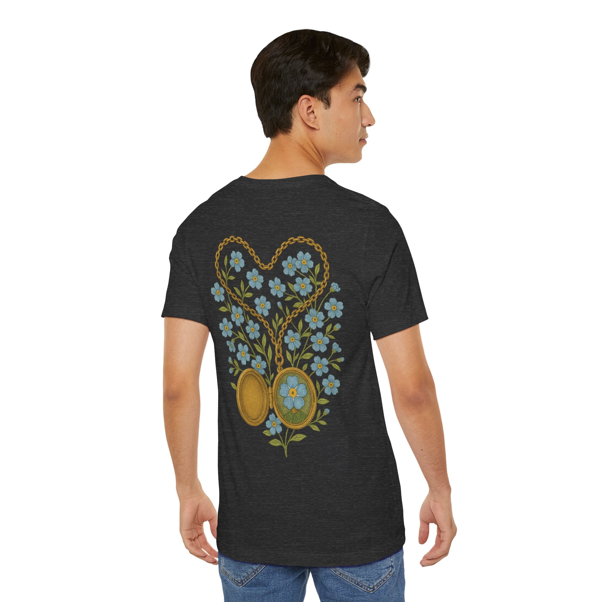 forget-me-not flower locket Graphic Tee