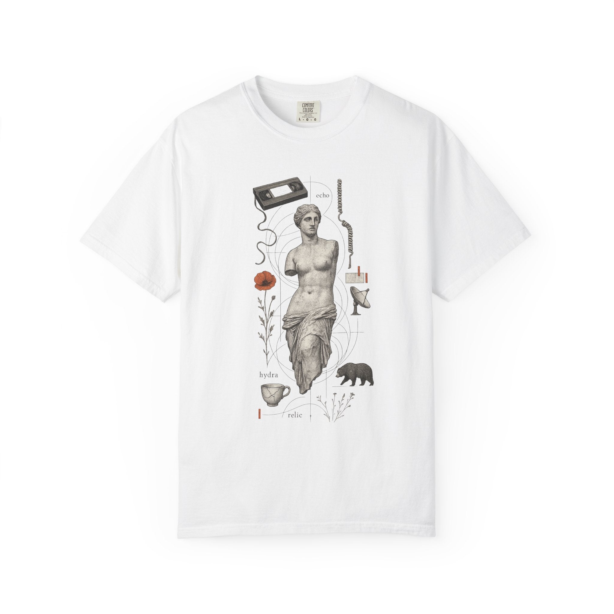 aphrodite static Relaxed Graphic Tee