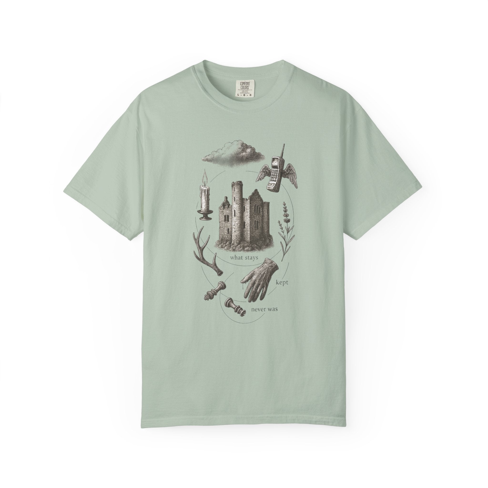 castle never was Relaxed Graphic Tee