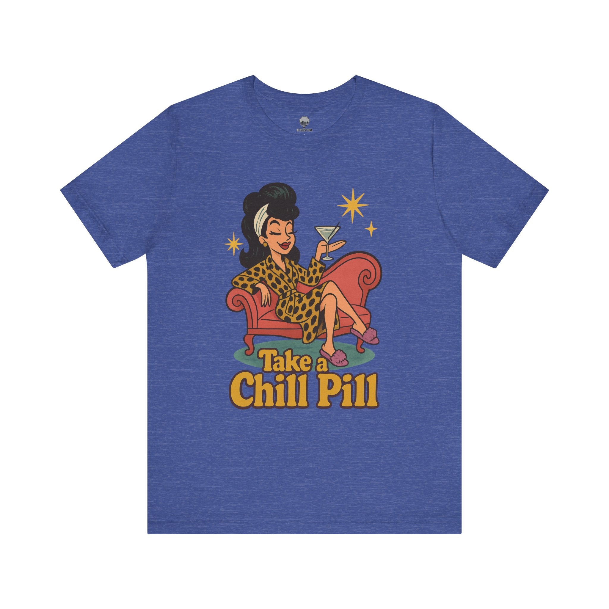 90s cartoon - take a chill pill Graphic Tee