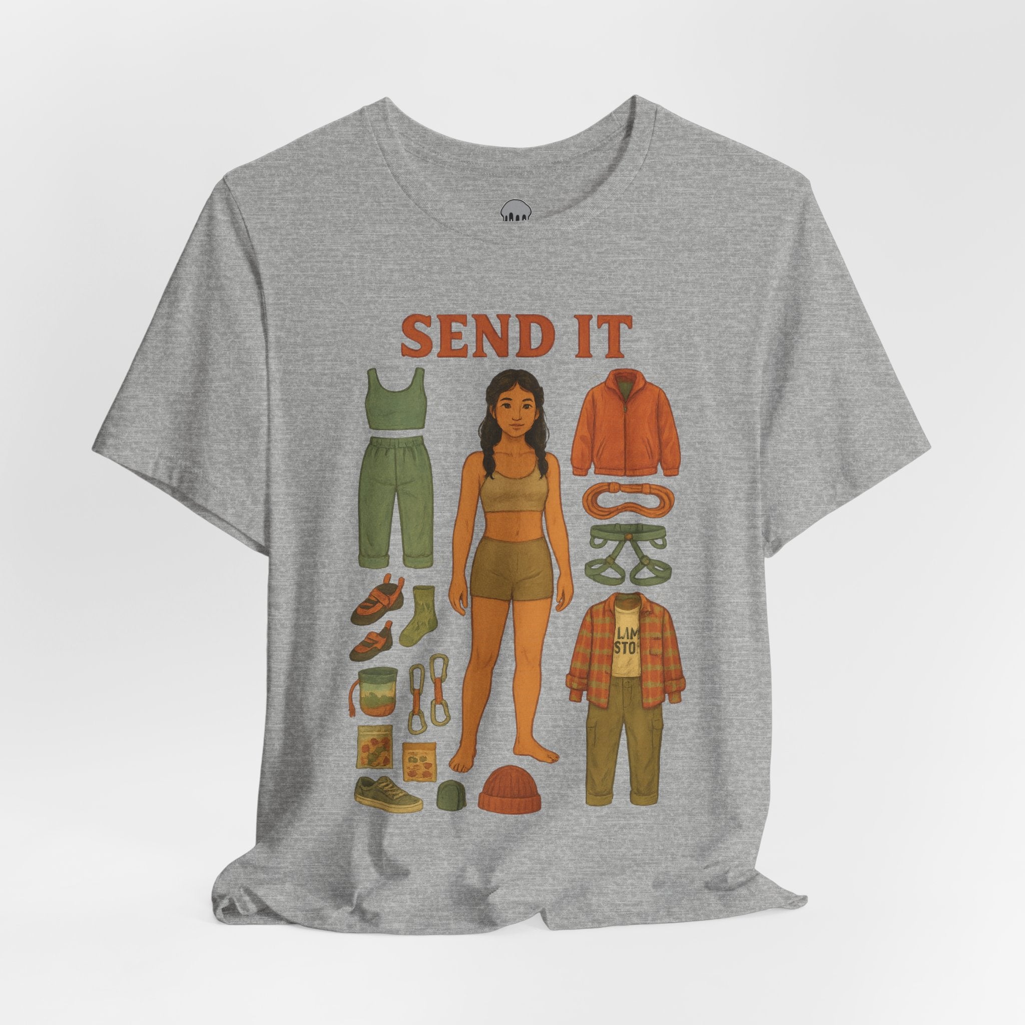 climber girl paperdoll Graphic Tee