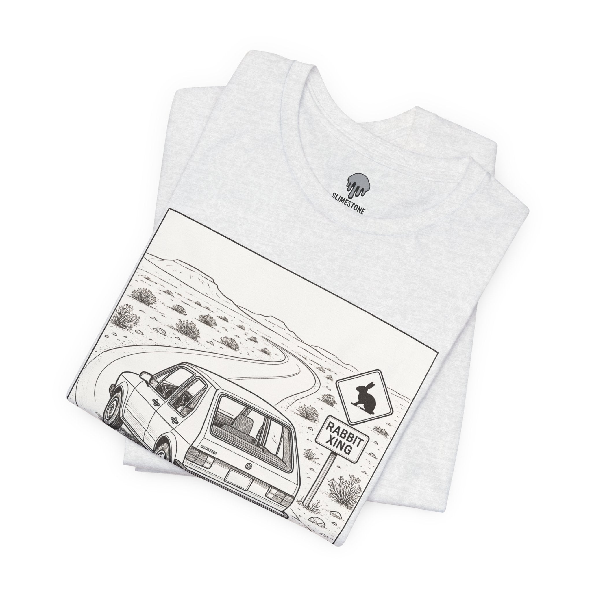 rabbit crossing Graphic Tee
