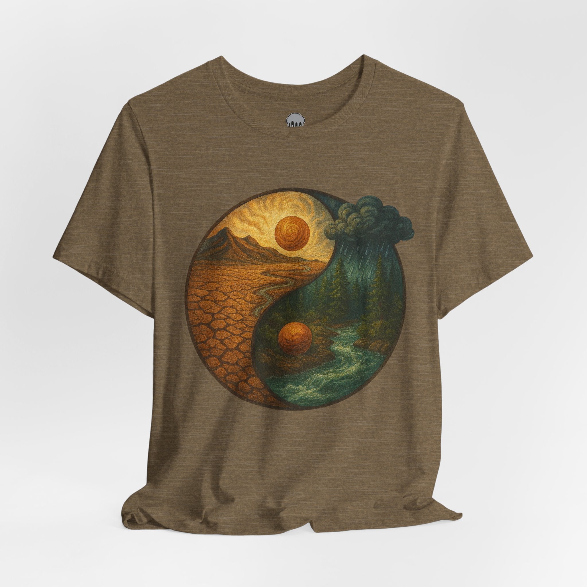 drought and drift, yin and yang Graphic Tee