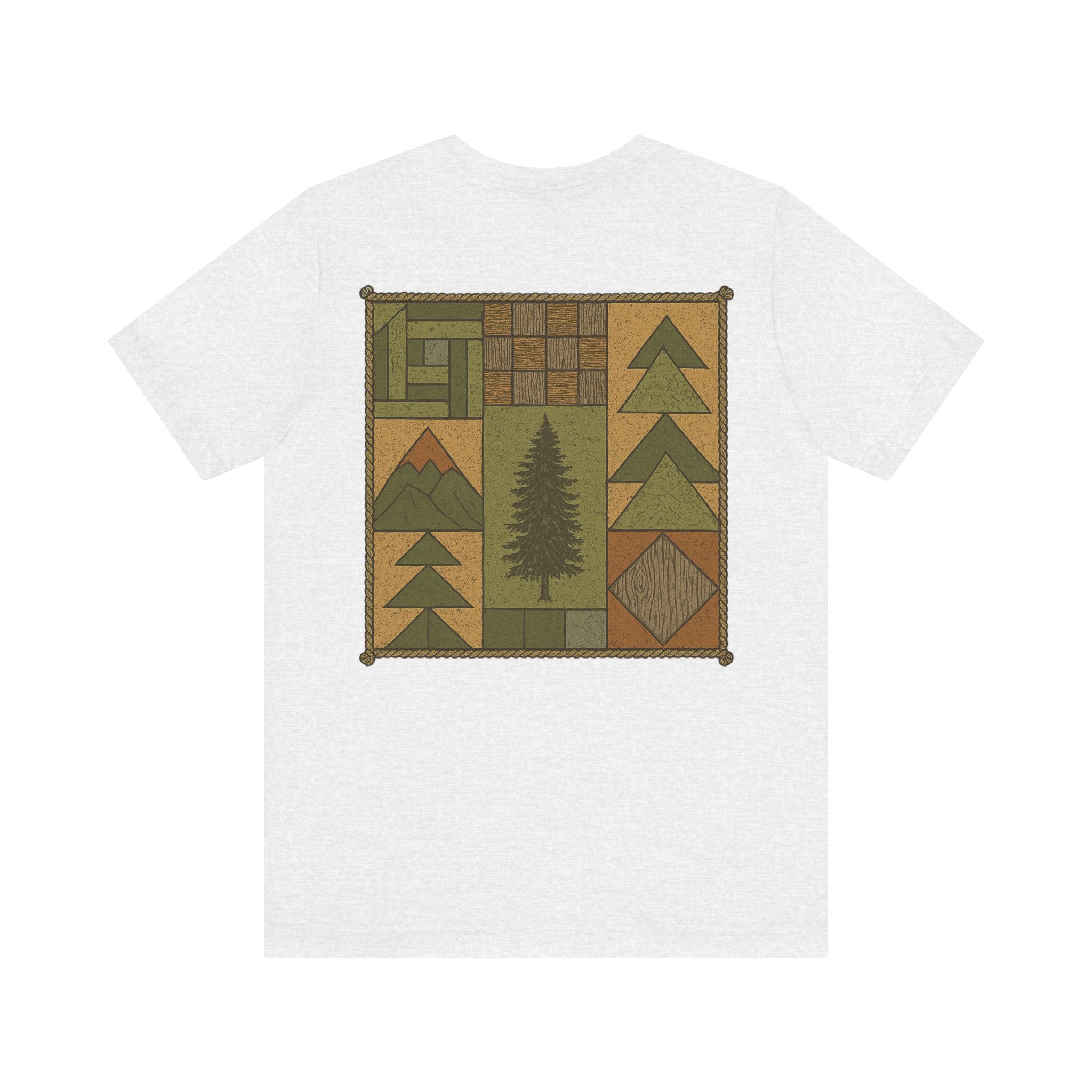 happy camper patchwork quilt Graphic Tee
