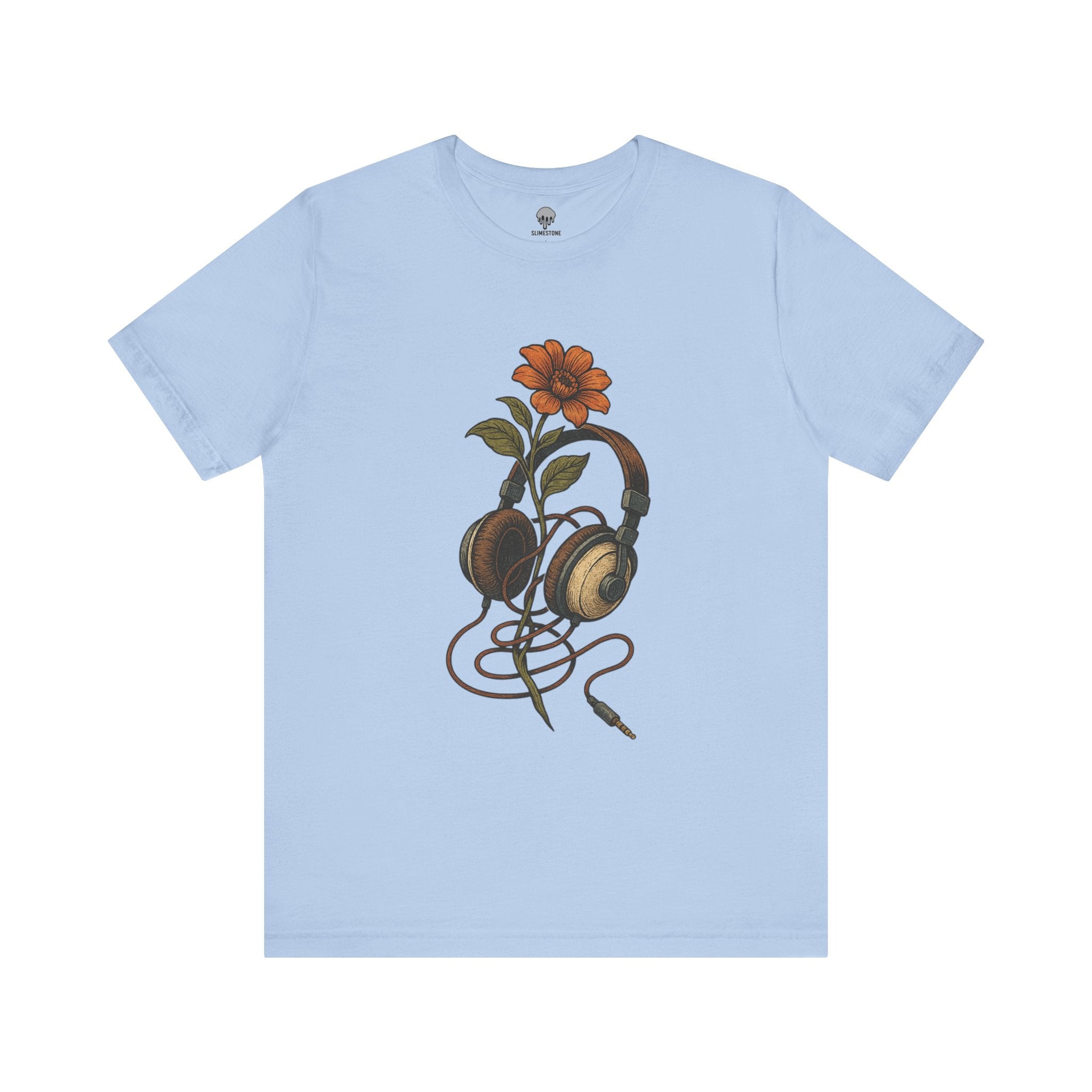 headphone flora Graphic Tee