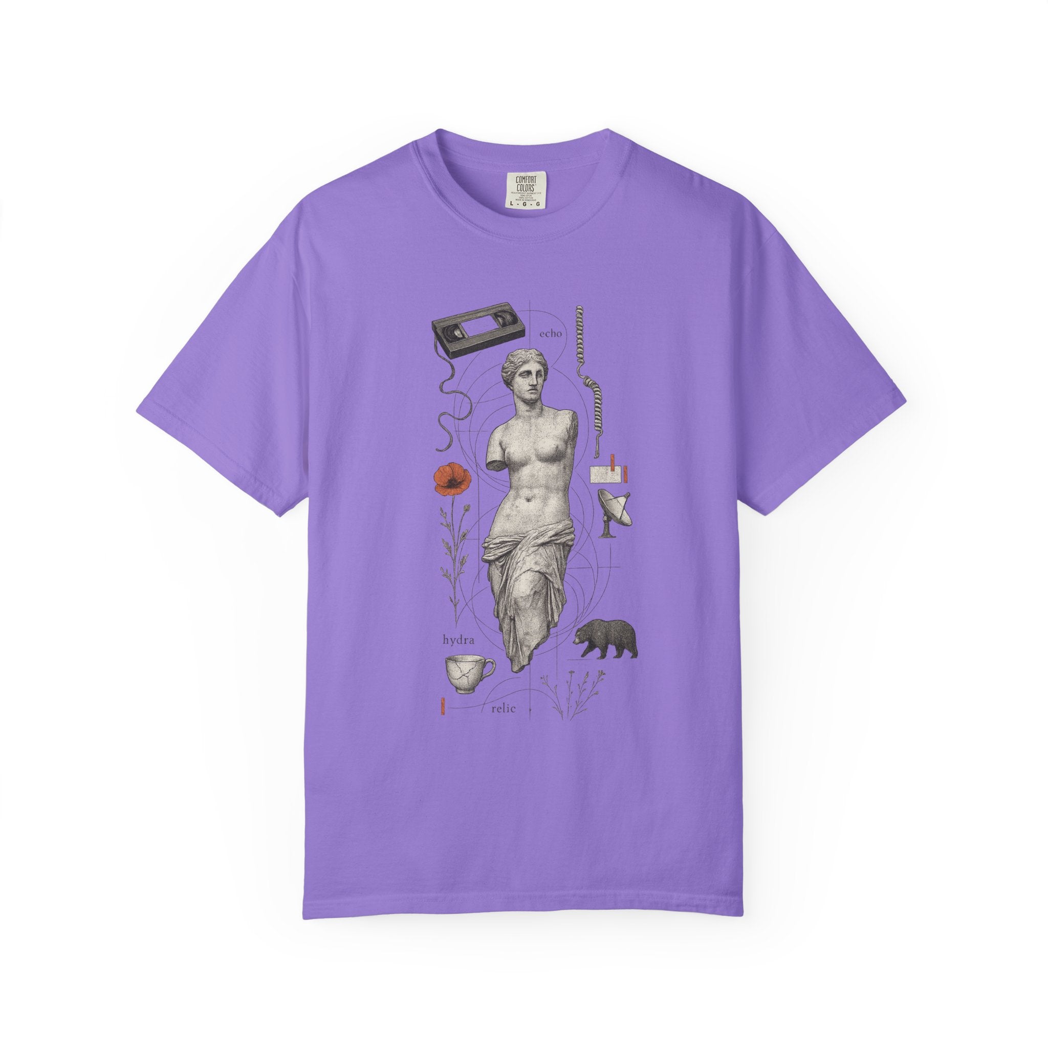 aphrodite static Relaxed Graphic Tee