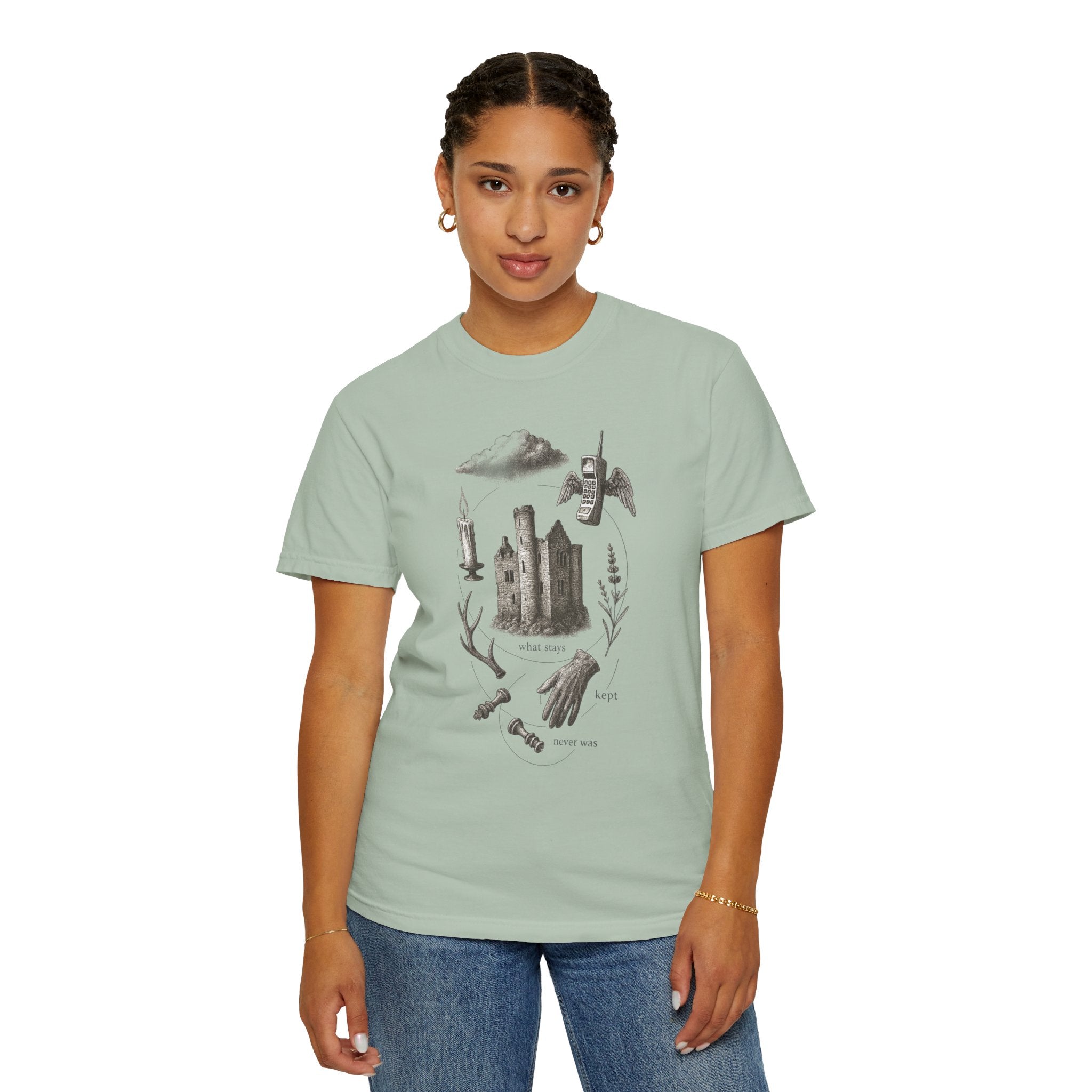 castle never was Relaxed Graphic Tee