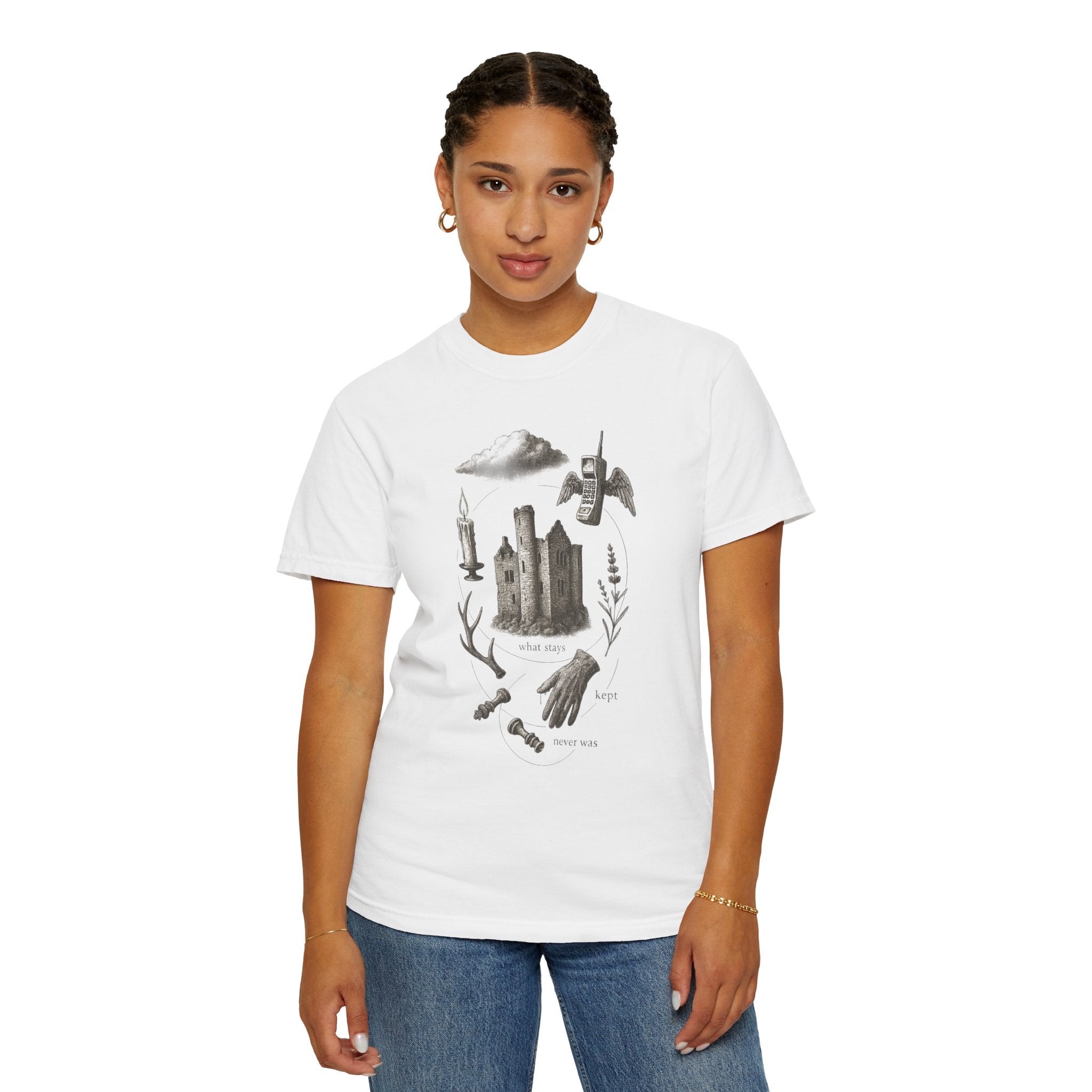 castle never was Relaxed Graphic Tee