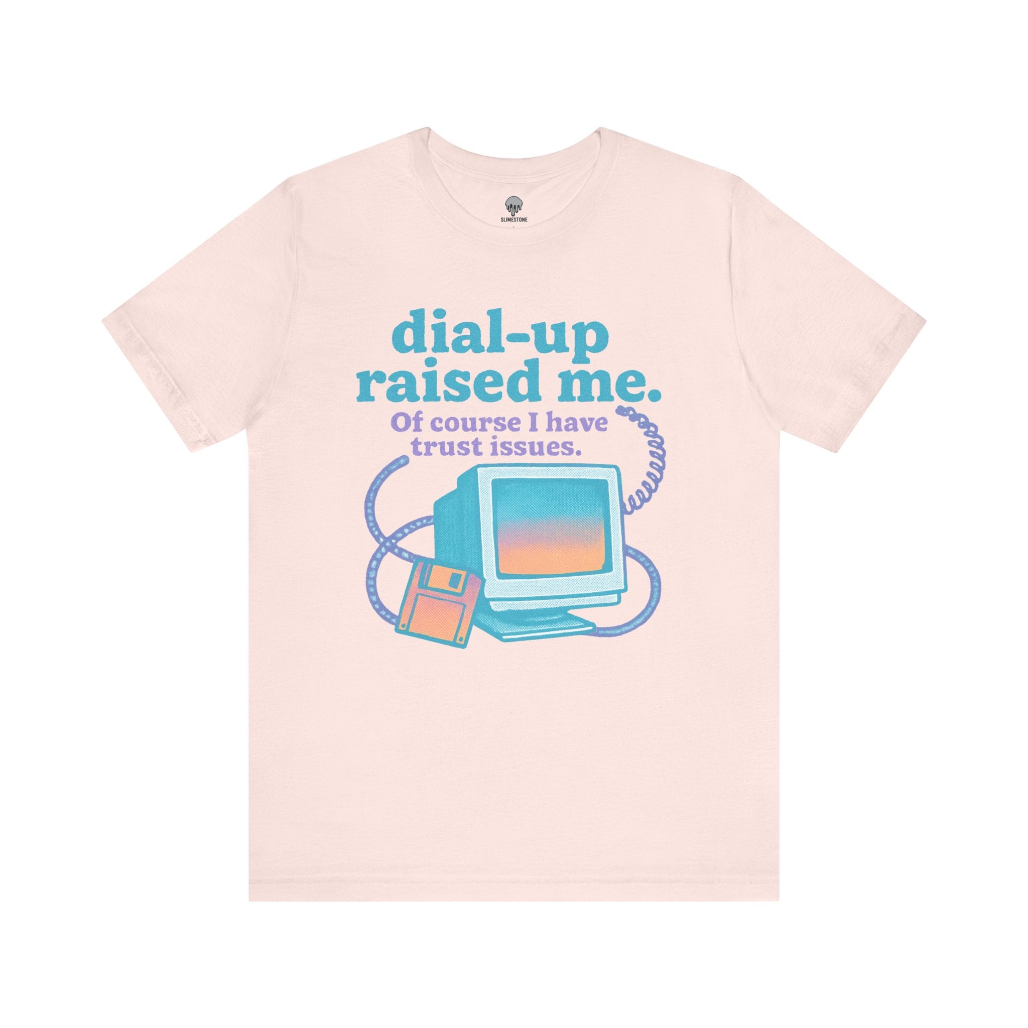 dial-up raised me Graphic Tee