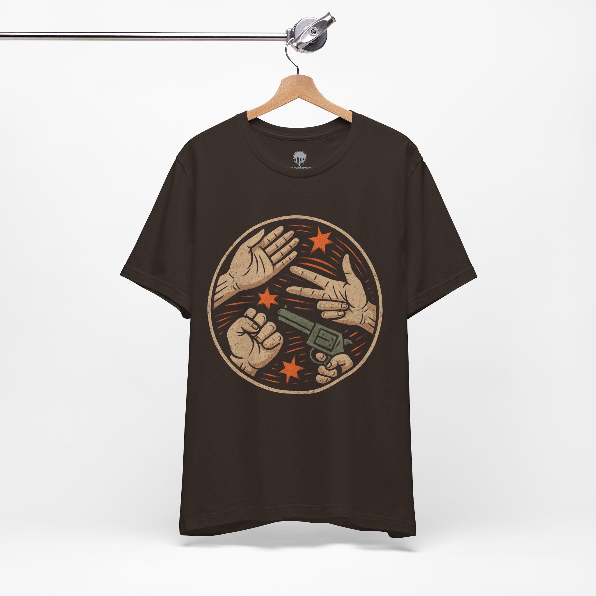rock, paper, scissors, SHOOT. Graphic Tee