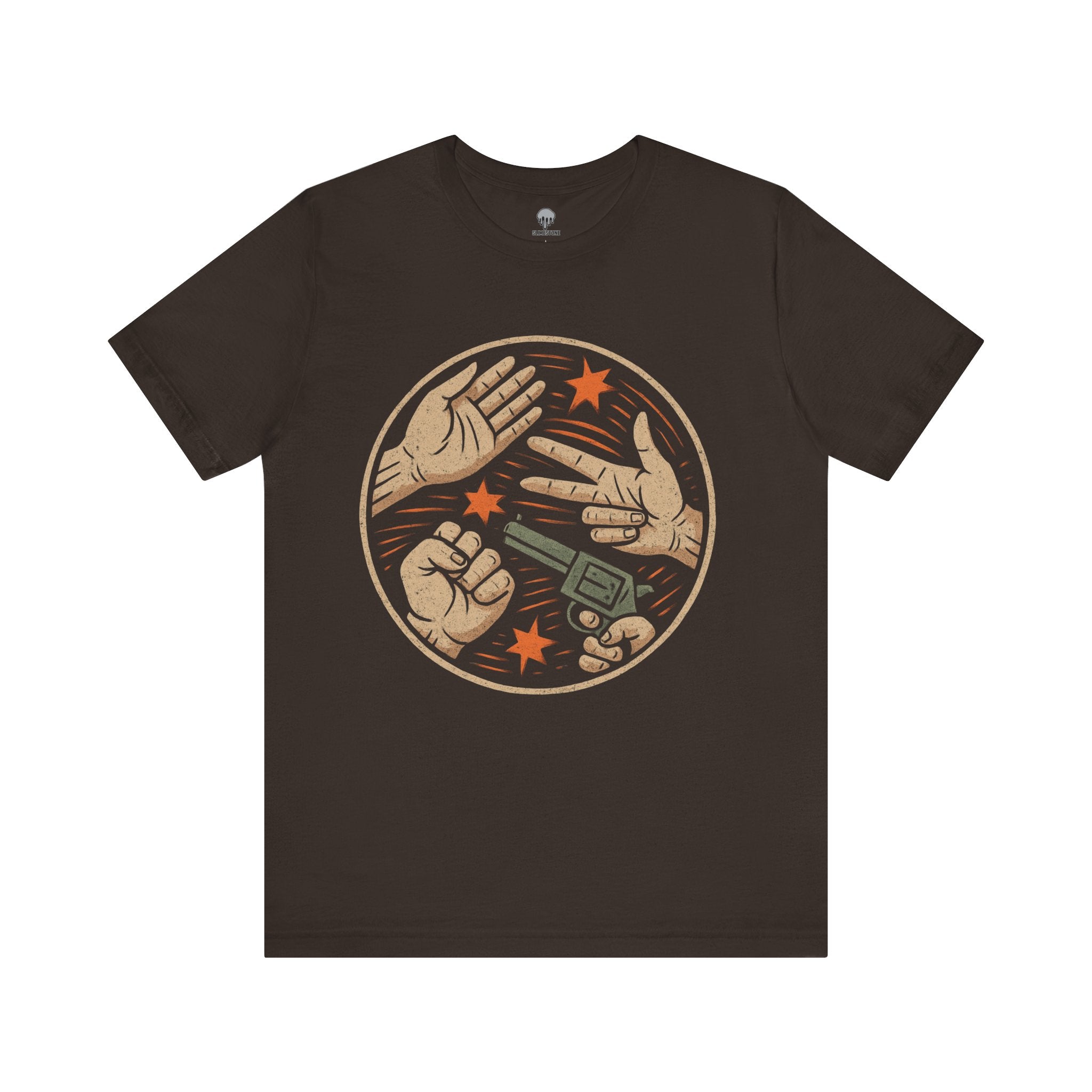 rock, paper, scissors, SHOOT. Graphic Tee