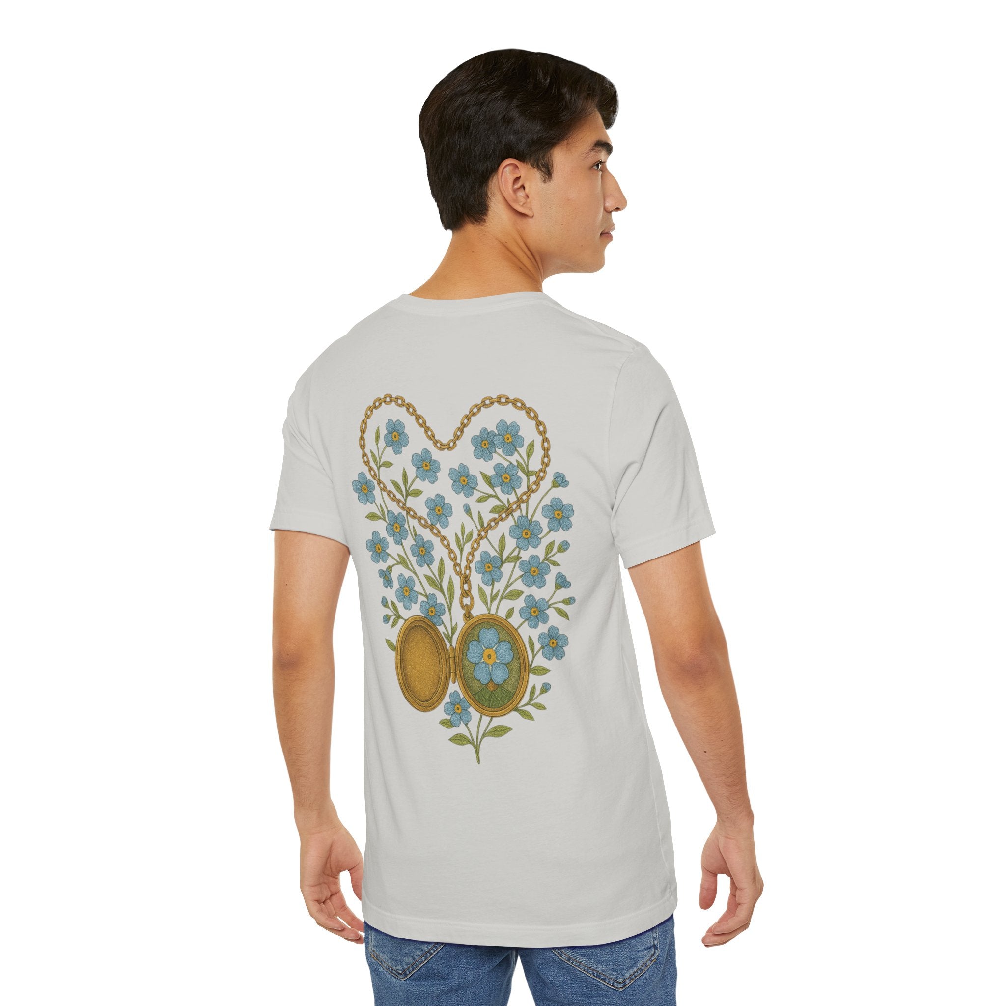 forget-me-not flower locket Graphic Tee